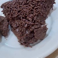 Bolo de brigadeiro vegano at Prato Verde in Porto Alegre