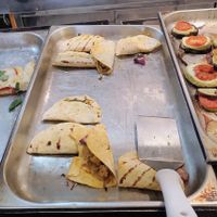 Focaccia Ala vegan local style at Prato Verde in Porto Alegre