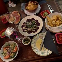 Vegan tapas menu  at Gaudi's in Amersfoort