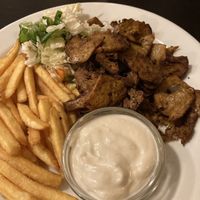 Vegan kebab at Střecha in Prague