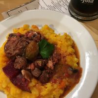 vegan bourguignon at Střecha in Prague