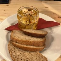 Pickles tofu   at Střecha in Prague