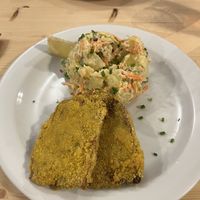 Soy Schnitzel   at Střecha in Prague