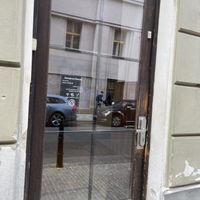 Entrance   at Střecha in Prague