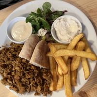 Kebab Teller  at Střecha in Prague