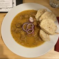 gulas  at Střecha in Prague