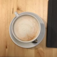 Chai latte   at Střecha in Prague