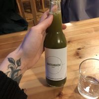 Snort lemonade (he said it was good)  at Střecha in Prague