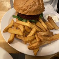 Chilli Burger   at Střecha in Prague