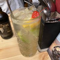 Hausgemachte Zitronenlimonade   at Střecha in Prague