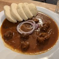 Goulash   at Střecha in Prague