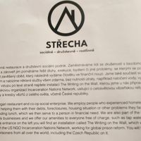 Idea behind the restaurant at Střecha in Prague