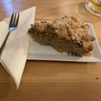 apple pie  at Střecha in Prague
