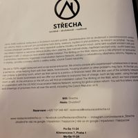 Restaurant's Mission at Střecha in Prague