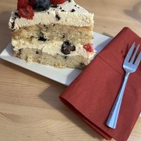 Cake  at Střecha in Prague