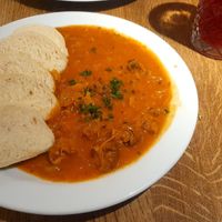 Goulash at Střecha in Prague