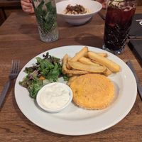 Cheesy cheese at Střecha in Prague