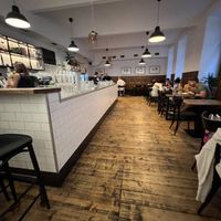 Pretty space but it is loud and echoes; it needs curtains and soft surfaces affixed to walls to improve the acoustics  at Střecha in Prague