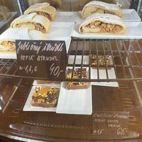 Some cakes at Střecha in Prague