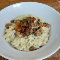 Brynzové halušky at Střecha in Prague