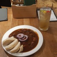 Goulash at Střecha in Prague