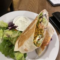 so wrap mäsische  at Střecha in Prague