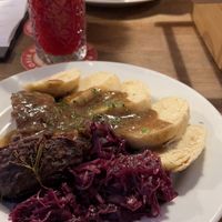 Vegan duck at Střecha in Prague