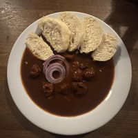 Goulash   at Střecha in Prague