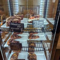 Cakes at Střecha in Prague