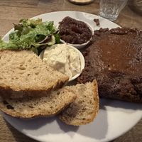 Vegan ribs   at Střecha in Prague