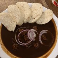 Goulash   at Střecha in Prague
