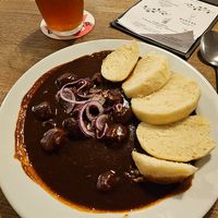 Goulash at Střecha in Prague
