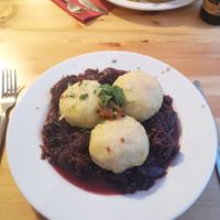 Filled dumplings (2021)  at Střecha in Prague