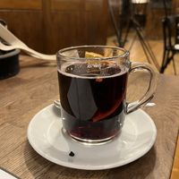 Hot wine  at Střecha in Prague