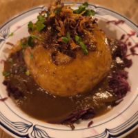 Main dish... at Střecha in Prague