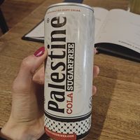 Palestine Cola at Střecha in Prague