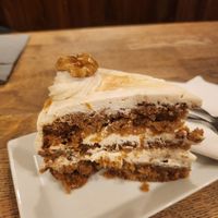 Carrot Cake at Střecha in Prague