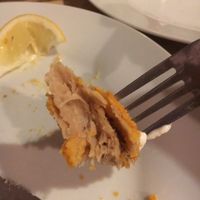 Schnitzel  at Střecha in Prague