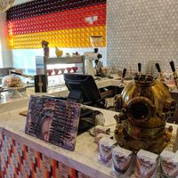 Front counter at The Dankness Dojo by Modern Times Beer in Los Angeles