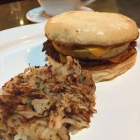 Breakfast sandwich at The Dankness Dojo by Modern Times Beer in Los Angeles