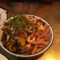 Asada fries at The Dankness Dojo by Modern Times Beer in Los Angeles