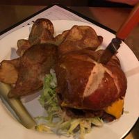 Double beyond burger at The Dankness Dojo by Modern Times Beer in Los Angeles