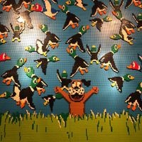 Duck hunt LEGO wall!  at The Dankness Dojo by Modern Times Beer in Los Angeles