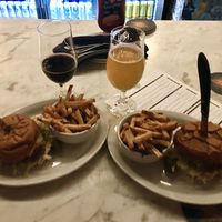 Burgers and beer at The Dankness Dojo by Modern Times Beer in Los Angeles