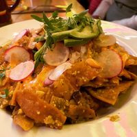 Chilaquiles at The Dankness Dojo by Modern Times Beer in Los Angeles