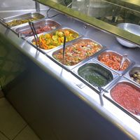 More fillings   at Maoz in Barcelona