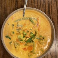Coconut curry at Dagon in Honolulu