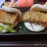Tofu bao buns  at Hideaway Kitchen & Bar in Broadbeach