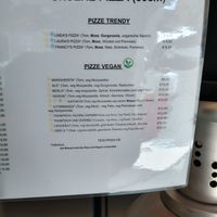 Menu july 2023 (only the pizza's, they have other options as well I think) at Spizzico - Pizza Time in Bolzano
