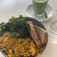 Tofu scramble   at Jusu Brothers in West London